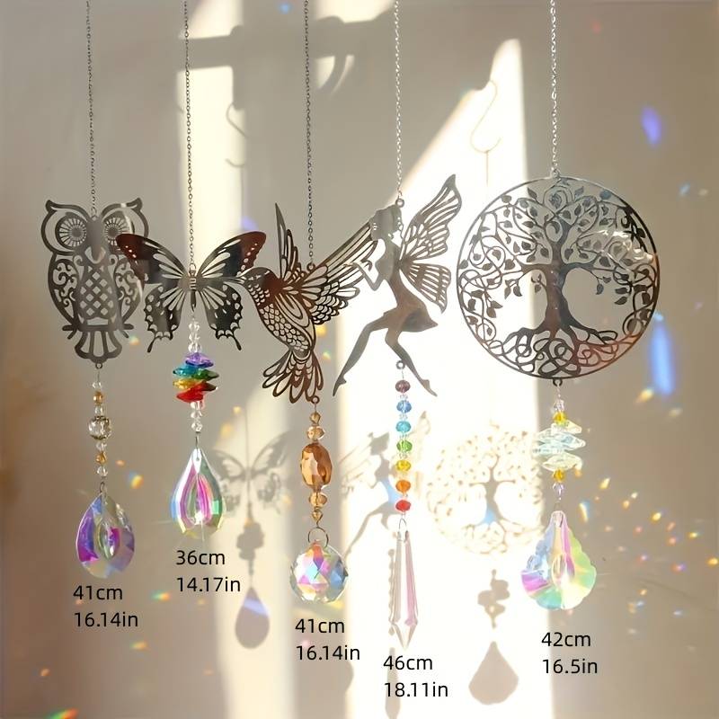 LZINA™ | Nature's Dance Crystal Sun Catcher
