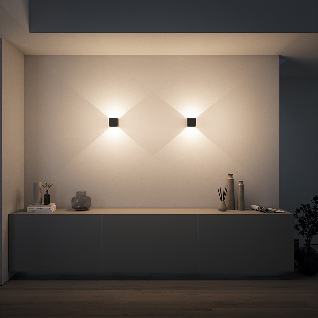BowLift LumiGuard LED Wall Lamp with Cozy Warm Light