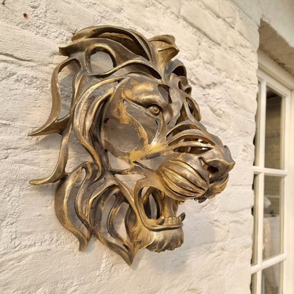 LZINA™ | Lion Head Wall Art