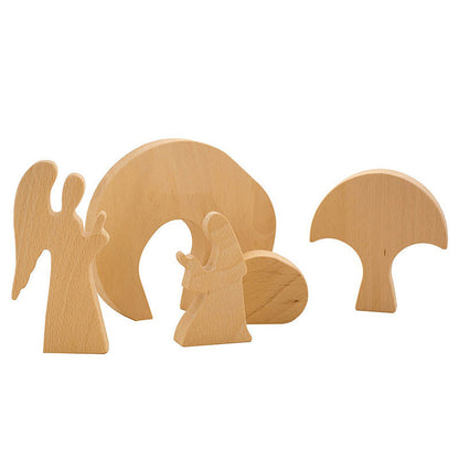 LZINA™ | Easter Scene Wooden Decoration