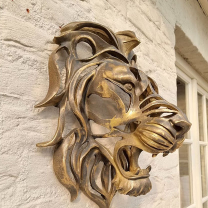 LZINA™ | Lion Head Wall Art