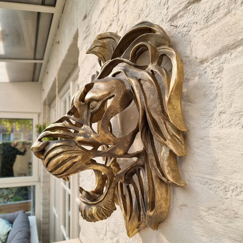 LZINA™ | Lion Head Wall Art