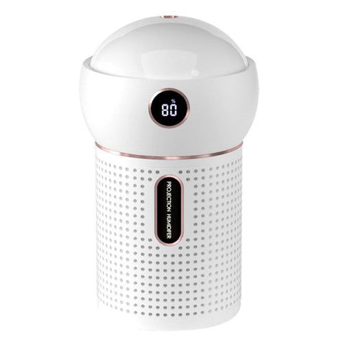 LZINA™ | 3-in-1 Portable Rechargeable Mini Humidifier, with 360¬∞ Dynamic Projection & Night Light, for Home, Office & Party
