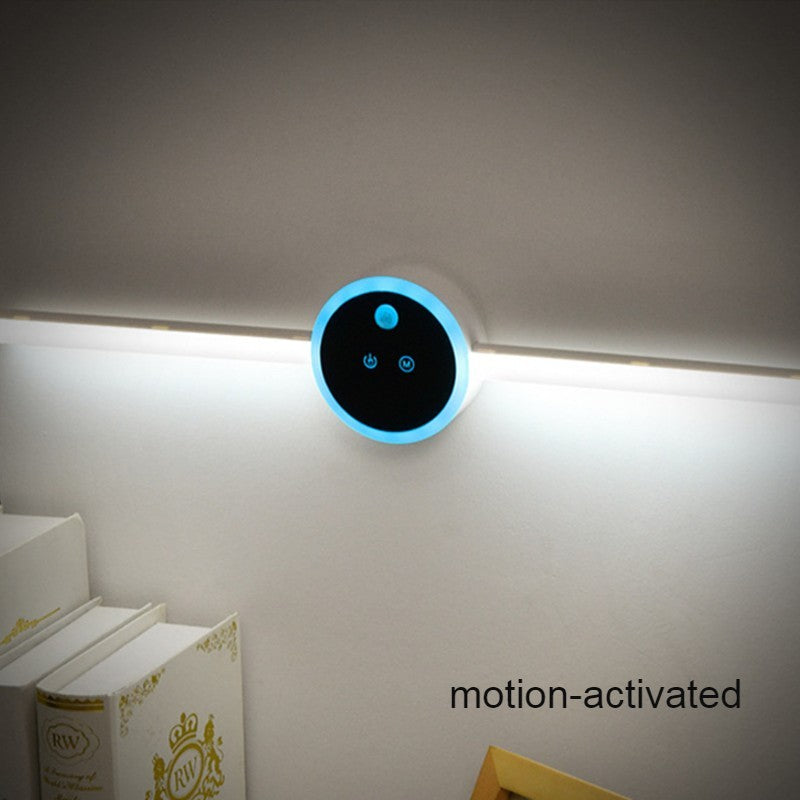 LZINA™ | Rechargeable Stick-on Motion Sensor Night Light, for Home, Bedroom, Hallway & More