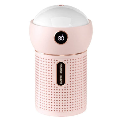 LZINA™ | 3-in-1 Portable Rechargeable Mini Humidifier, with 360¬∞ Dynamic Projection & Night Light, for Home, Office & Party
