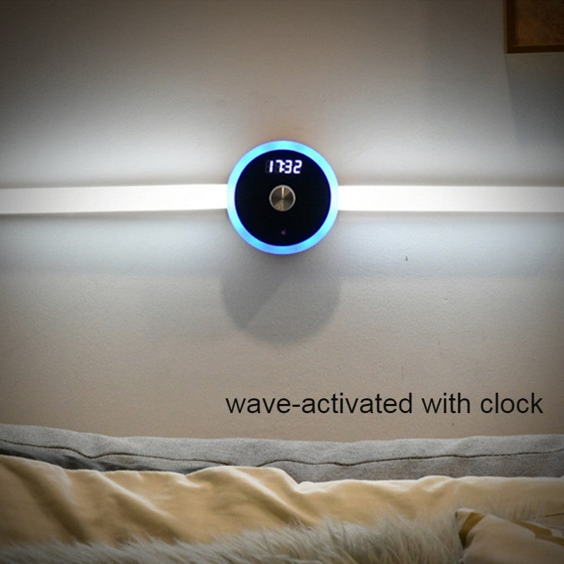 LZINA™ | Rechargeable Stick-on Motion Sensor Night Light, for Home, Bedroom, Hallway & More