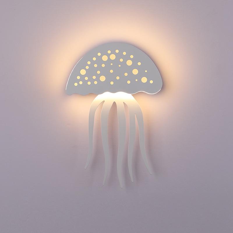 BowLift Modern Jellyfish LED Wall Light — 1-Light, Creative Design