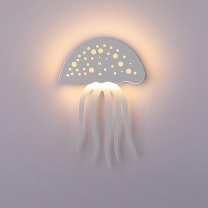 BowLift Modern Jellyfish LED Wall Light — 1-Light, Creative Design