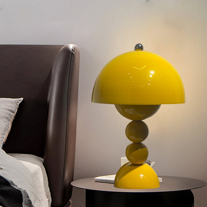 BowLift | Modern Luxury Table Lamp in Green Pumpkin Ceramic, One-Light Design – Perfect for Nightstands, Living Room, Bedroom, and Office