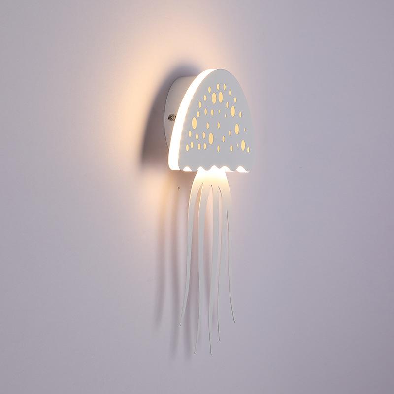 BowLift Modern Jellyfish LED Wall Light — 1-Light, Creative Design