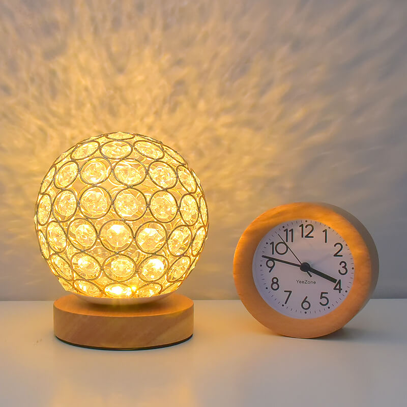 BowLift | Sleek Minimalist Round USB-Rechargeable LED Night Light Table Lamp