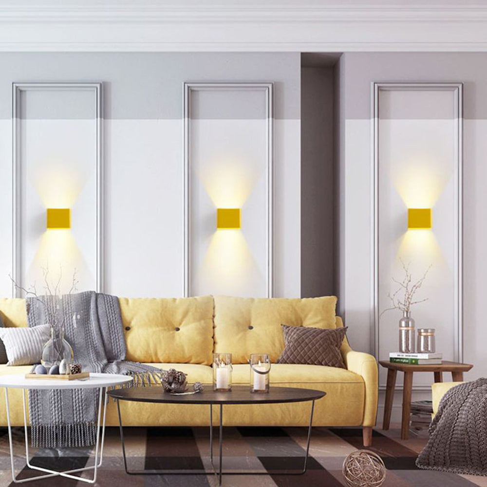 BowLift Modern Square Wall Light - Sleek, Minimalist Wall Fixture