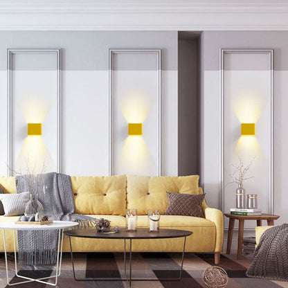 BowLift Modern Square Wall Light - Sleek, Minimalist Wall Fixture