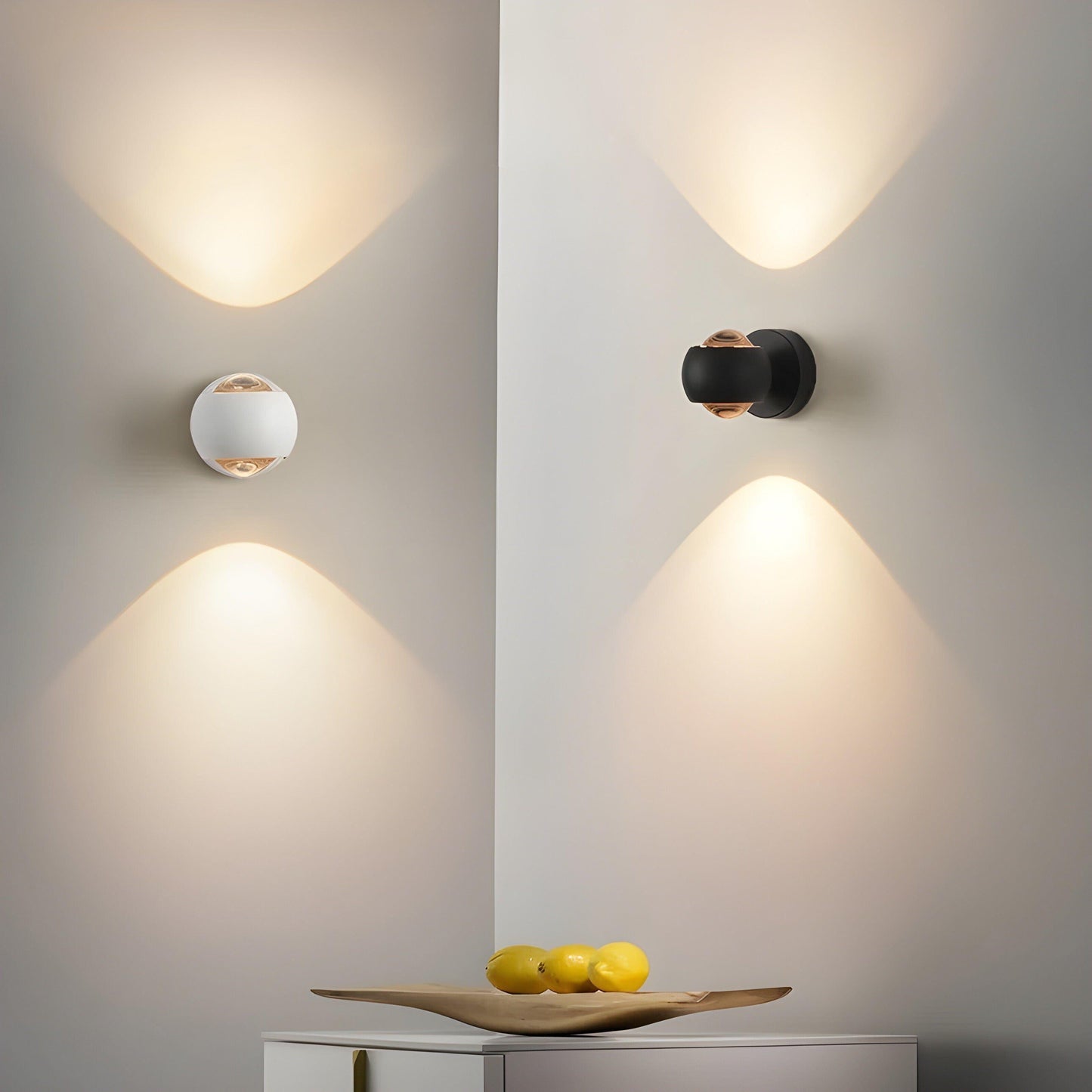 BowLift Light: Sleek, Modern Swivel Indoor Wall Lamp