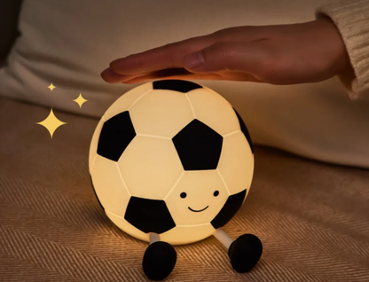 LZINA™ | Rechargeable Soccer Ball Silicone Night Light – GlowKick