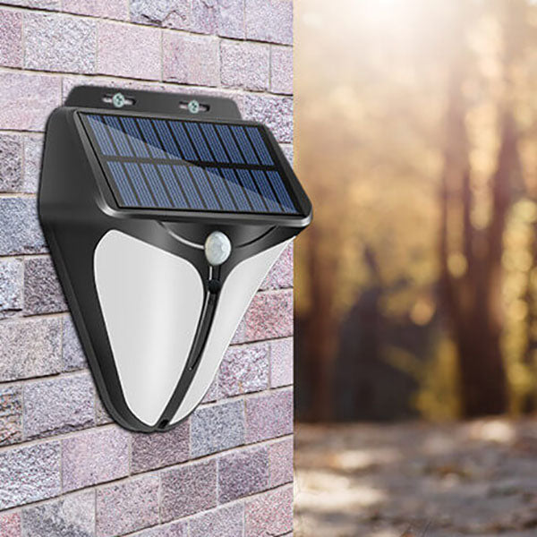 LZINA™ | Solar Intelligent Triangle Outdoor Waterproof Body Sensor Patio LED Wall Light