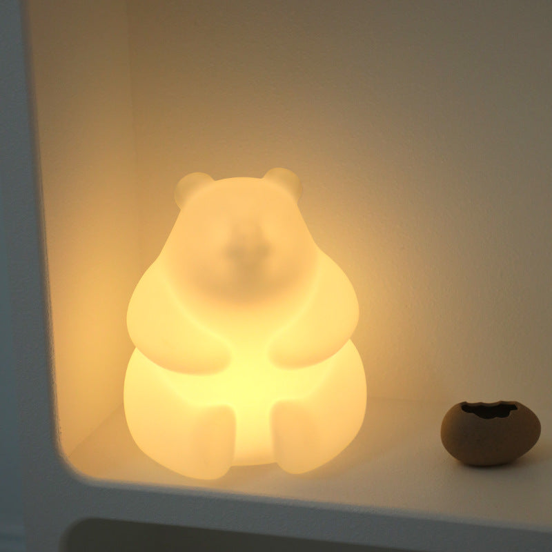 BowLift | Contemporary Bear PE LED Table Lamp with Creative Design for the Living Room