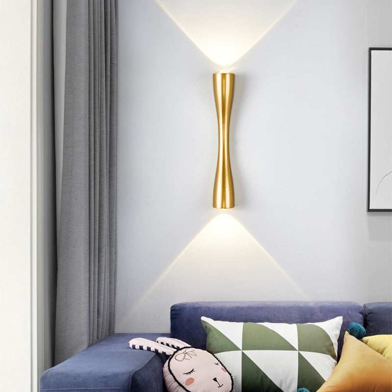 BowLift Modern Minimalist Long-Horn 2-Light LED Wall Light for Indoor & Outdoor Use