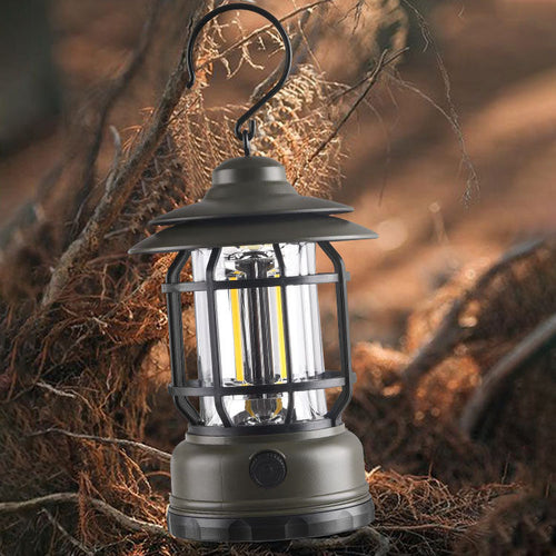 LZINA™ | Contemporary Industrial Portable USB Rechargeable Camping Lamp Horse Lamp For Outdoor