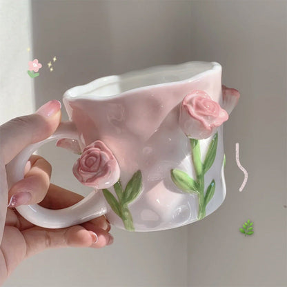 BowLift | 3D Floral Hand-painted Mug