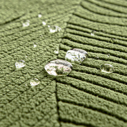 BowLift | Modern Leaf Jacquard Waterproof Anti-Scratch Stretch Full Cover Sofa Cover