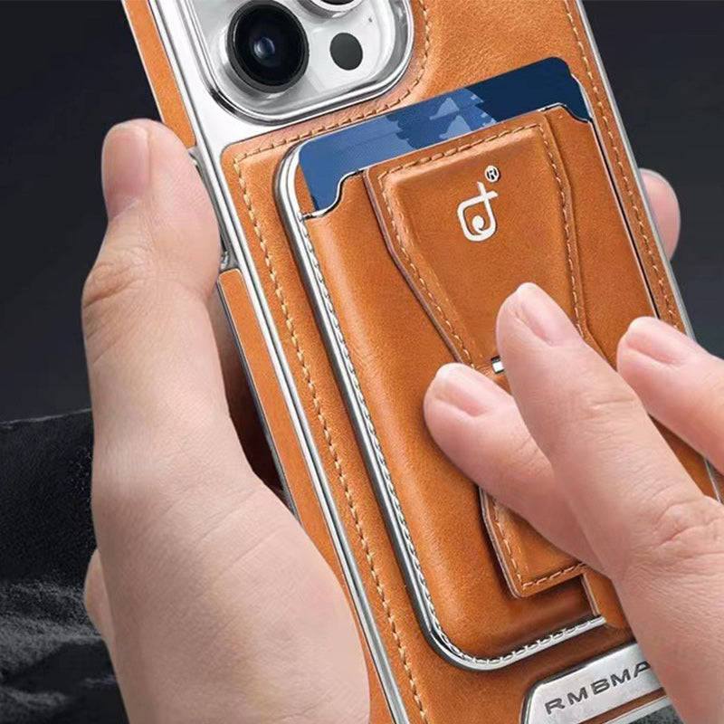 LZINA™ | Luxurious Leather Magnetic Phone Case