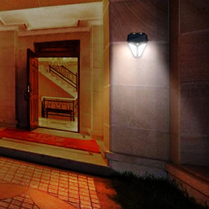 LZINA™ | Solar Intelligent Triangle Outdoor Waterproof Body Sensor Patio LED Wall Light