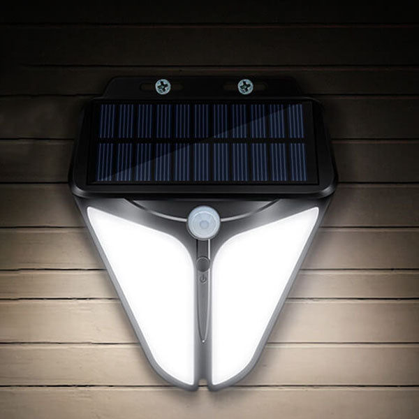 LZINA™ | Solar Intelligent Triangle Outdoor Waterproof Body Sensor Patio LED Wall Light
