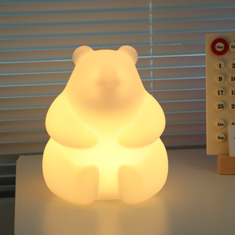 BowLift | Contemporary Bear PE LED Table Lamp with Creative Design for the Living Room
