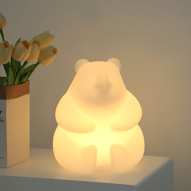 BowLift | Contemporary Bear PE LED Table Lamp with Creative Design for the Living Room