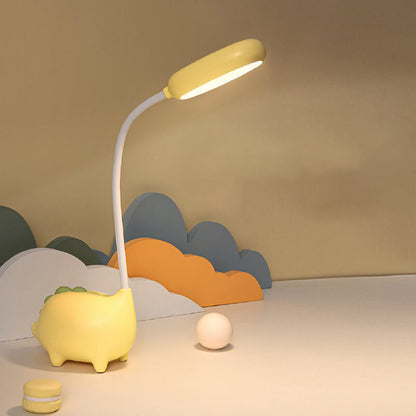 BowLift Rechargeable LED Desk Lamp with Cartoon Dinosaur — Eye-Care Lighting for Kids