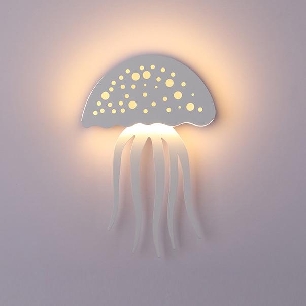 BowLift Modern Jellyfish LED Wall Light — 1-Light, Creative Design