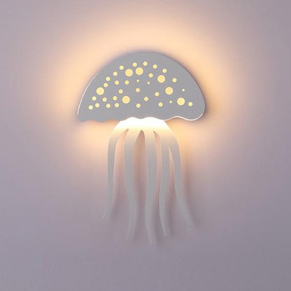 BowLift Modern Jellyfish LED Wall Light — 1-Light, Creative Design