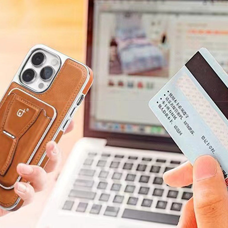 LZINA™ | Luxurious Leather Magnetic Phone Case
