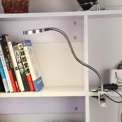 BowLift USB Clip-On LED Reading Lamp — Creative, Minimalist Desk Clip Light for Reading