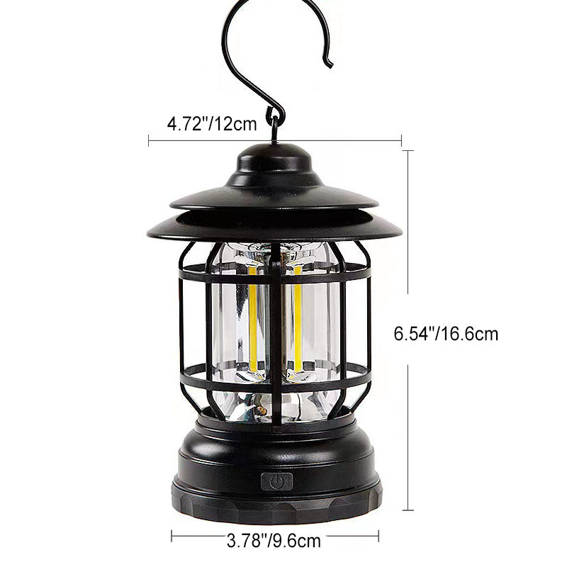 LZINA™ | Contemporary Industrial Portable USB Rechargeable Camping Lamp Horse Lamp For Outdoor