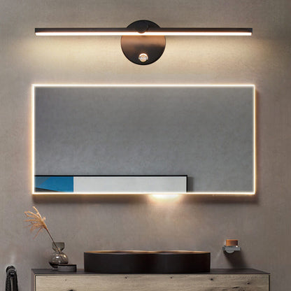 BowLift Nordic Minimalist Aluminium Long Bar LED Mirror Wall Light with Switch