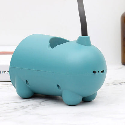 BowLift Cartoon Rabbit LED Touch Desk Lamp with USB Pen Holder