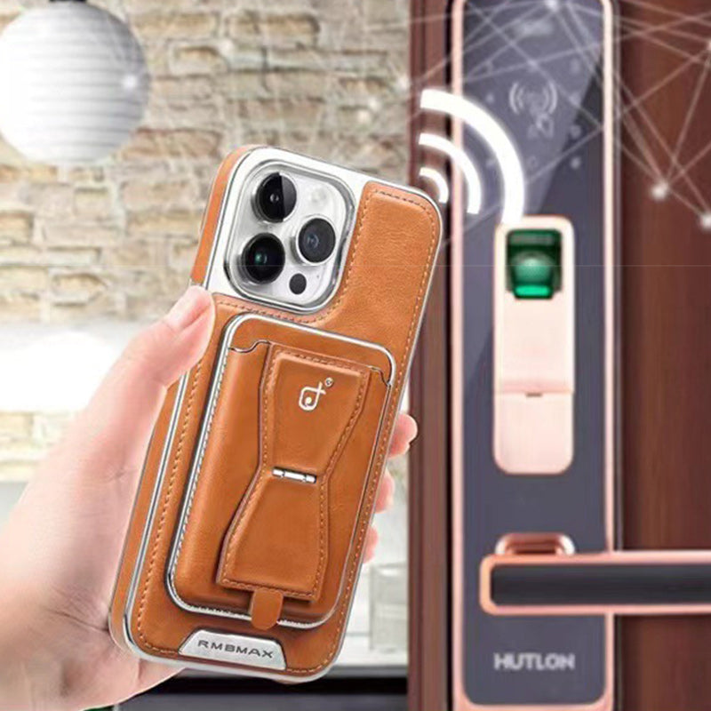 LZINA™ | Luxurious Leather Magnetic Phone Case
