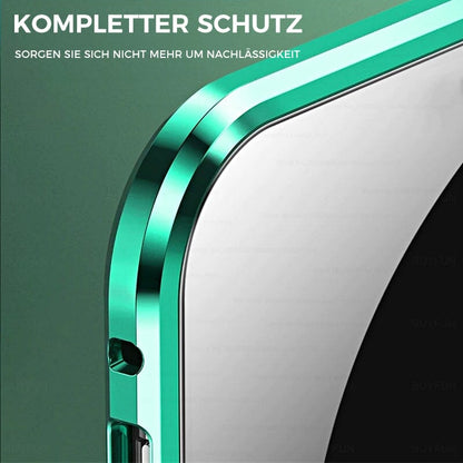 LZINA™ | Samsung magnetic tempered glass double-sided phone case