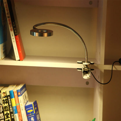 BowLift USB Clip-On LED Reading Lamp — Creative, Minimalist Desk Clip Light for Reading