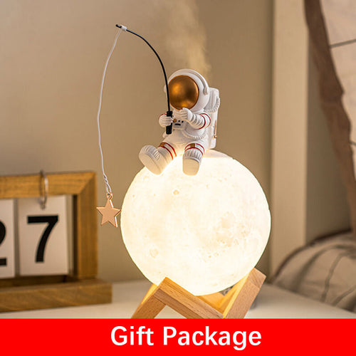 BowLift Astronaut Air Humidifier with Soothing Night Light