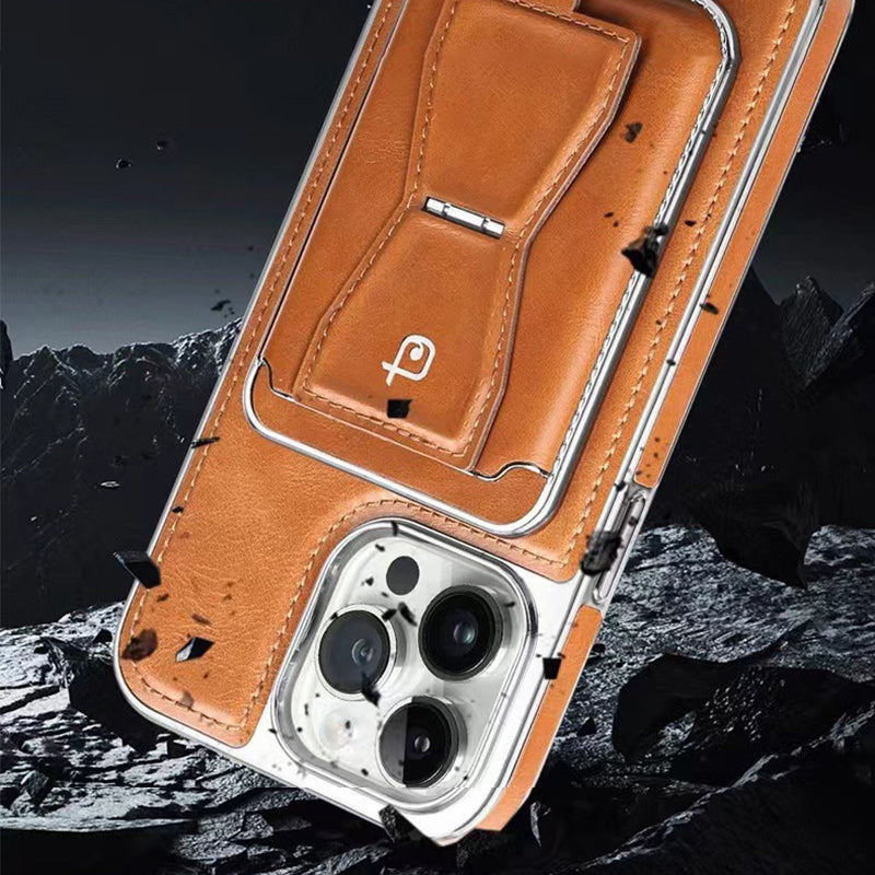 LZINA™ | Luxurious Leather Magnetic Phone Case