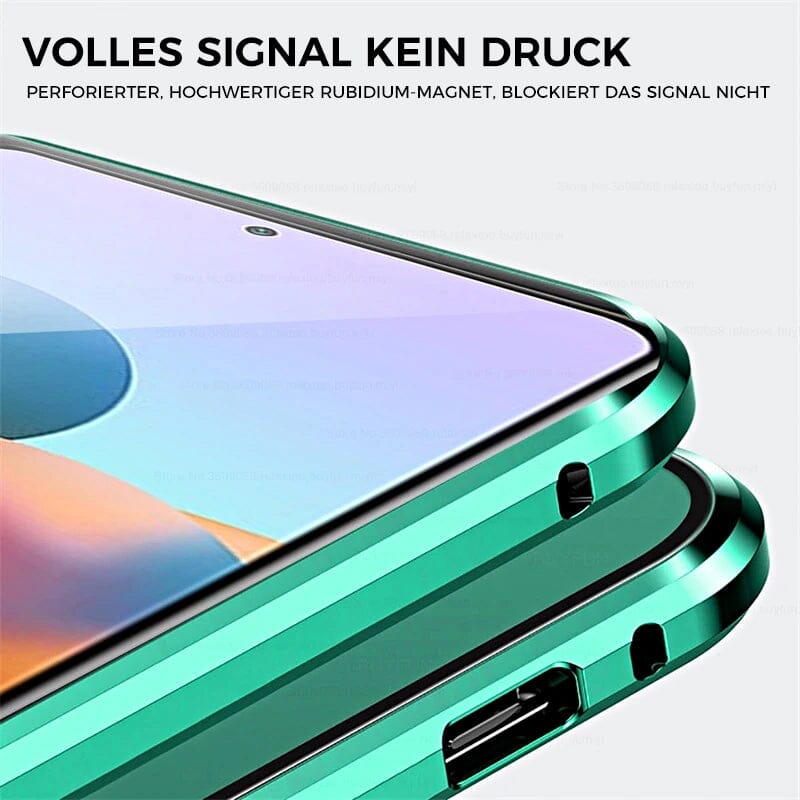 LZINA™ | Samsung magnetic tempered glass double-sided phone case