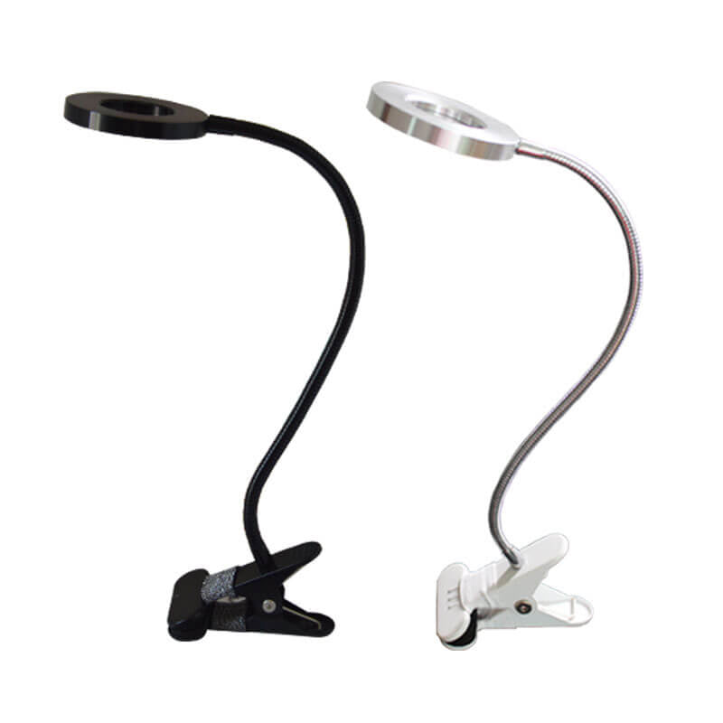BowLift USB Clip-On LED Reading Lamp — Creative, Minimalist Desk Clip Light for Reading