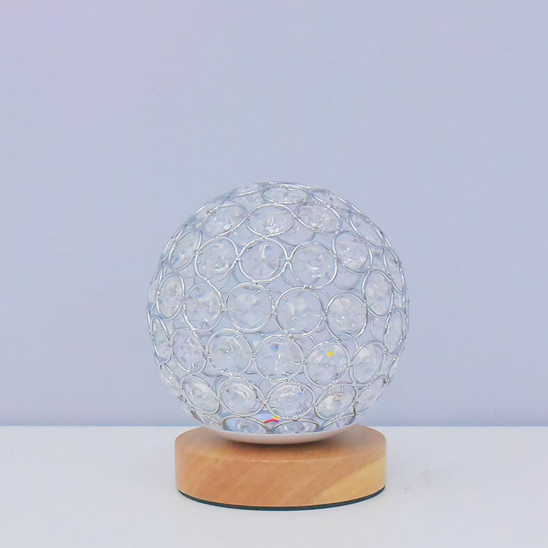 BowLift | Sleek Minimalist Round USB-Rechargeable LED Night Light Table Lamp
