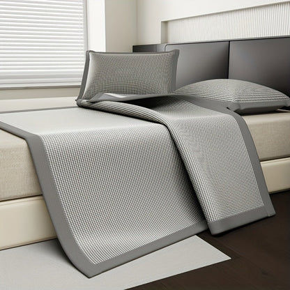 LZINA™ | AeroCool Cooling Mattress Protector – Breathable Ice Silk Bed Cover for Hot Sleepers