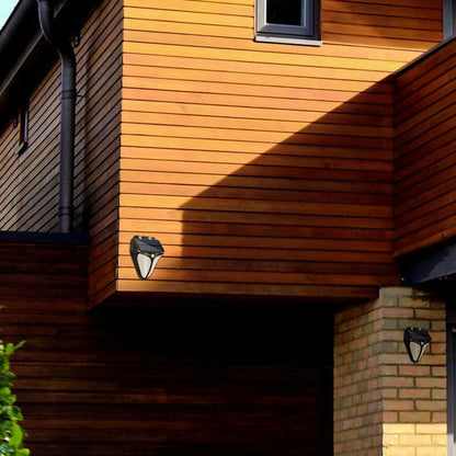 LZINA™ | Solar Intelligent Triangle Outdoor Waterproof Body Sensor Patio LED Wall Light