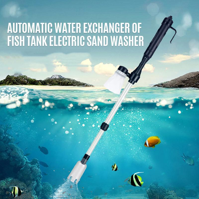LZINA™ | Automatic water changer for fish tank electric sand washer
