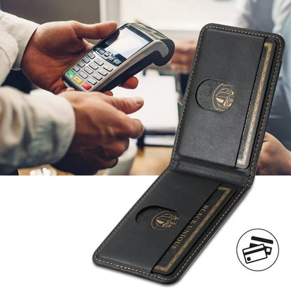 LuxCase Leather Phone Case with Card Slot and Stand – Compatible with iPhone | Bowlift